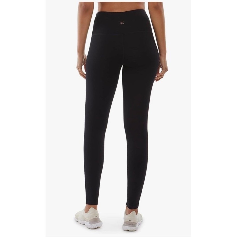 Danskin Leggings Women's XL Bci Full Length Ankle Black Stretch moisture-wicking